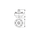 60W Doppelferrit -Magnethorn -Lautsprecher -Treibereinheit